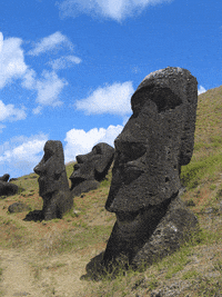 Moai Travel Sticker - Moai Travel Joypixels - Discover & Share GIFs
