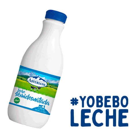 Leche Cla Sticker by Central_Lechera_Asturiana