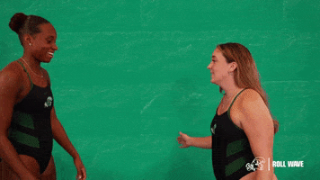 Paige Mckenzie Swimming GIF by GreenWave