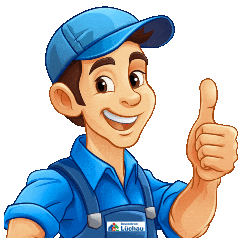 Daumen Hoch Baumarkt Sticker by Bauzentrum Lüchau