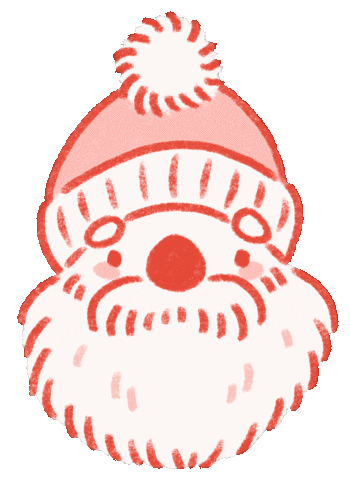 Santa Claus Christmas Sticker by Anne