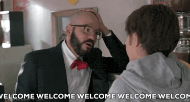 Welcome GIF