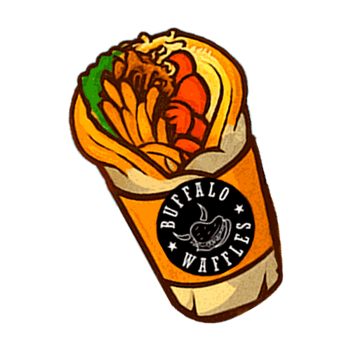 Shake Waffle Sticker by Buffalo waffles