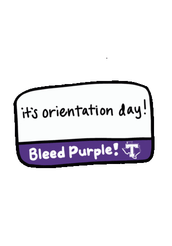 Orientation Tsu Sticker by Tarleton State University