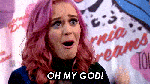 Katy Perry GIF Party movies reactions excited omg GIF