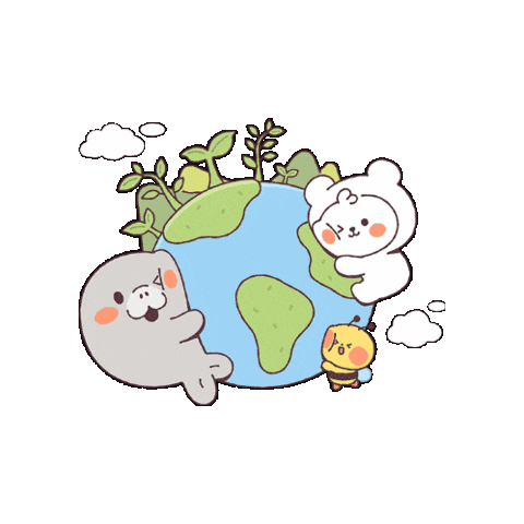 Bear Earth Sticker
