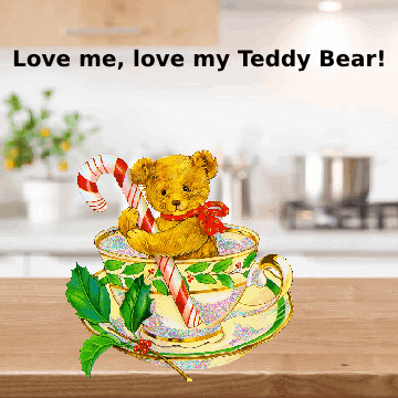 Teddy Bears Christmas GIF