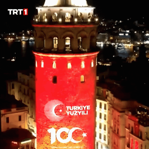 Galata Tower Turkey GIF by TRT