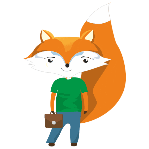 Fox Working Sticker by Nedlis Company