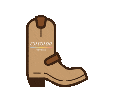 Cowboy Nashville Sticker by Corcoran Reverie