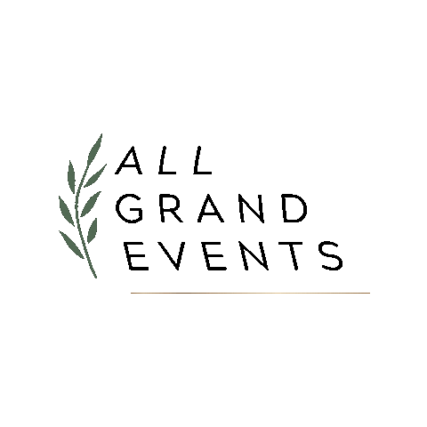 All Grand Events Floral Sticker