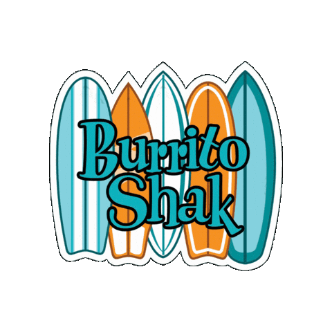 Burrito Shak Sticker