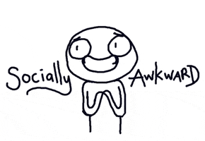  anxiety awkward gif socially awkward swiftkittykat GIF