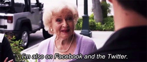 Betty White GIF