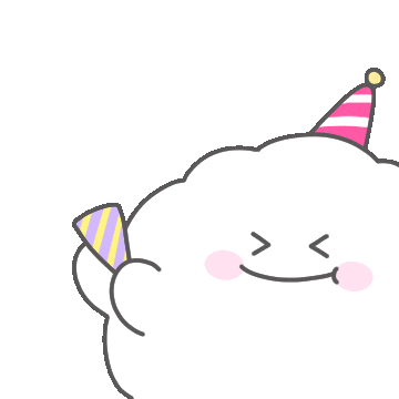 Animation Celebrate Sticker