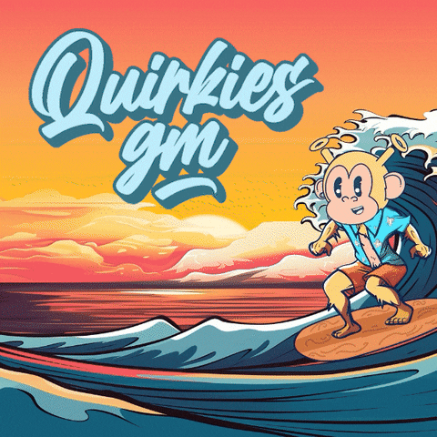 Skull Surf GIF by Quirkies