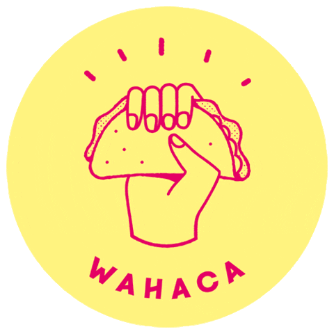 Tacos Mexicanrestaurant Sticker by WAHACA
