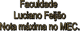 Faculdade Luciano Feijão Sticker