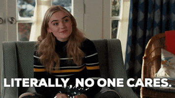 No One Cares Americanhousewife GIF by ABC Network