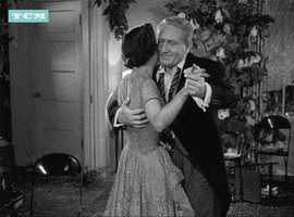 black and white dancing GIF by Turner Classic Movies