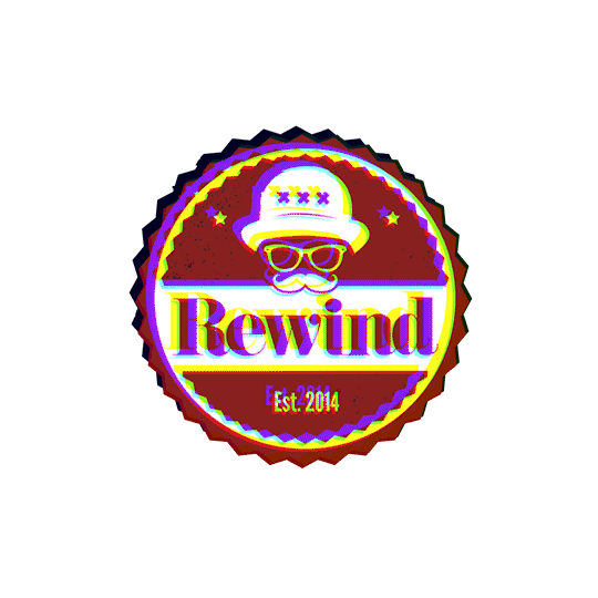 Rewind Sticker