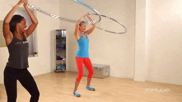 Hoola Hoop Workout GIF
