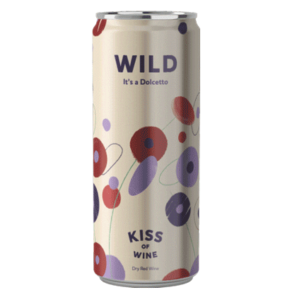 Kiss of Wine Sticker
