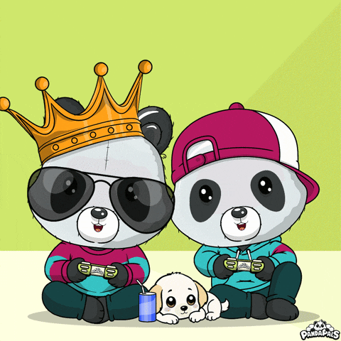 Happy Video Games GIF by PandaPals