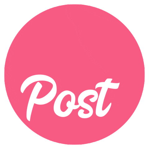 Pink Post Sticker by Handmade Journey