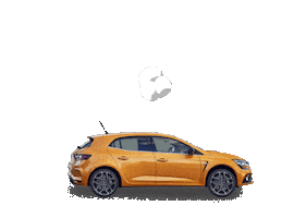 Car Driving Sticker by @Renault_NL