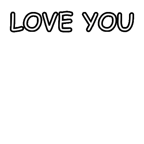 I Love You Hearts Sticker by Playgigaverse