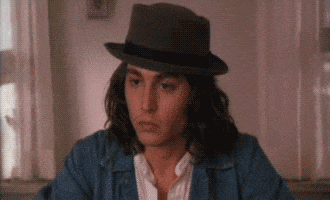 watching this johnny depp GIF by Maudit