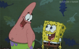 happy spongebob squarepants GIF