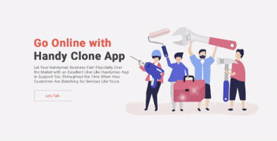 Uber Like Handyman App GIF