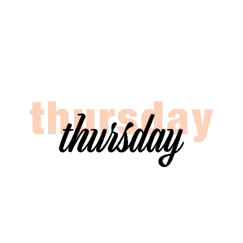 Thursday Sticker by Regards Lauryn