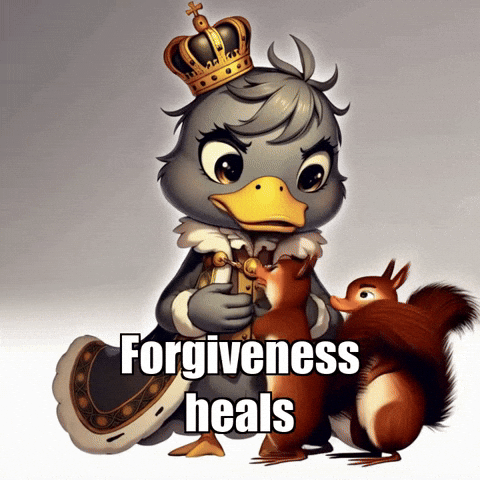 Forgiveness Reconciliation GIF by sirduckbeth