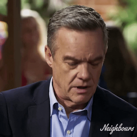 Awkward Paul Robinson GIF by Neighbours (Official TV Show account)