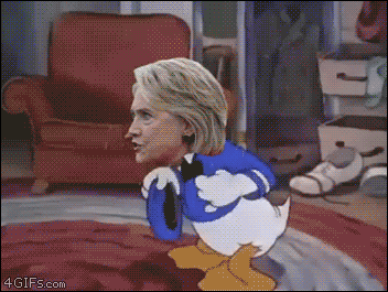 trump hillary GIF