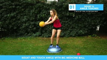 Outdoor Training Medicine Ball Workout GIF by fitintennis