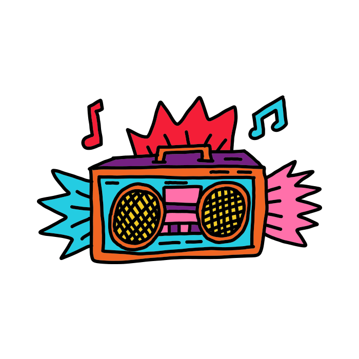 Boombox Dealerpalooza Sticker by Jamie Tam for iOS & Android GIPHY