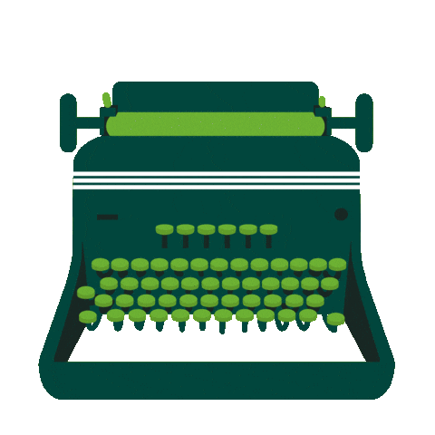 Schreibmaschine Sticker by WISAG