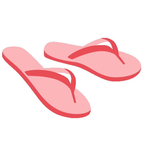 Flip Flop Summer Sticker by Home Brew Agency for iOS & Android | GIPHY