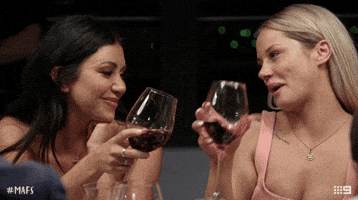 dinner party mafs GIF by Married At First Sight Australia