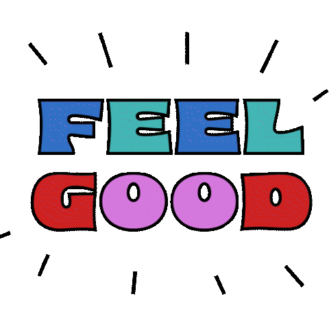 Happy Feel Good Sticker by sopedou