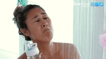 Water Bottle Crying GIF by Love Island Australia