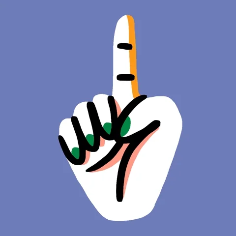 user selected gif to show the mood of two