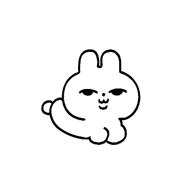 Rabbit 토끼 Sticker
