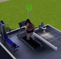 the sims exercise GIF