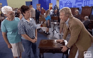 Thrifting GIF by ANTIQUES ROADSHOW | PBS
