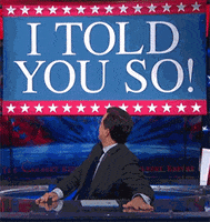 Colbert Told You So GIFs - Get the best GIF on GIPHY